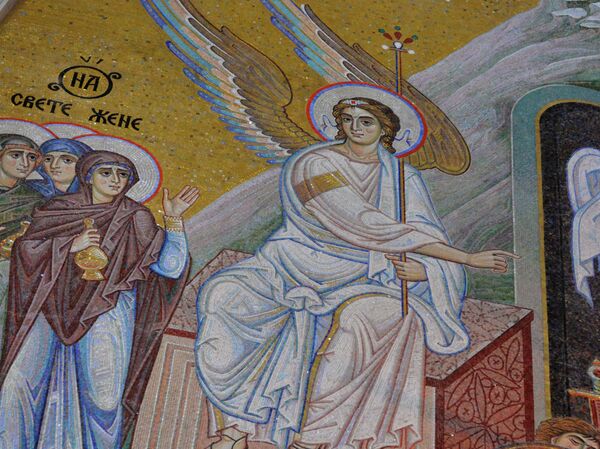 Блистају раскошни мозаици: Спутњиков објектив у Храму Светог Саве /фото/ - Sputnik Србија