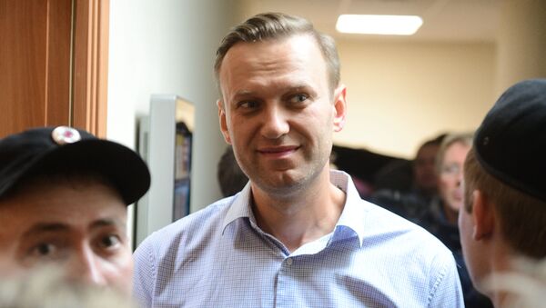 Руски опозициони лидер и блогер Алексеј Наваљни - Sputnik Србија