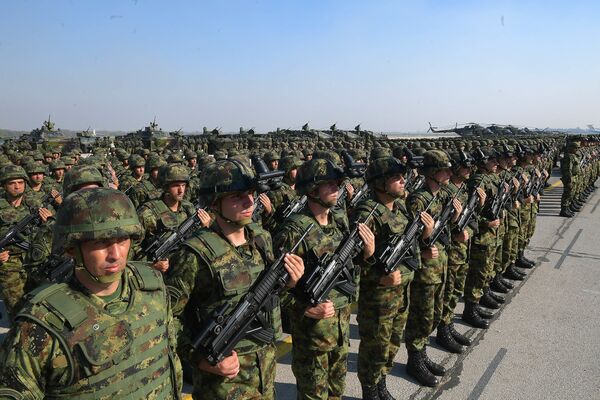 Војска Србије раме уз раме са најбољим јединицама најснажнијих светских армија /фото/ Војска Србије раме уз раме са најбољим јединицама најснажнијих светских армија /фото/ - Sputnik Србија