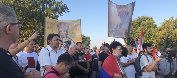 Ауто-мото литија кренула је из Београда према граници са Црном Гором Ауто-мото литија кренула је из Београда према граници са Црном Гором - Sputnik Србија