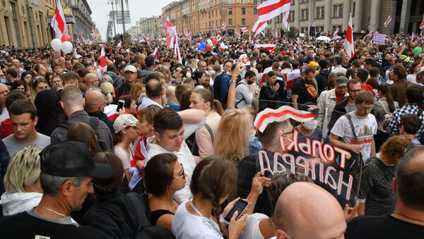 Demonstracije u Minsku - Sputnik Srbija