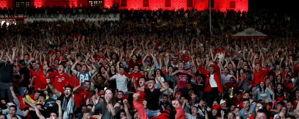 Albanski navijači - Sputnik Srbija