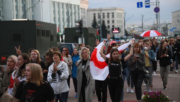 Protesti u Minsku - Sputnik Srbija