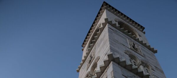 Hram Hristovog vaskrsenja u Podgorici Hram Hristovog vaskrsenja u Podgorici - Sputnik Srbija