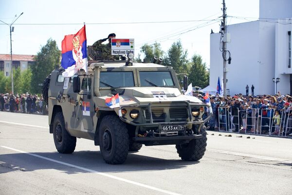 Возачи Војске Србије трећи на Војним играма у Русији, тенкисти у полуфиналу /фото/ - Sputnik Србија