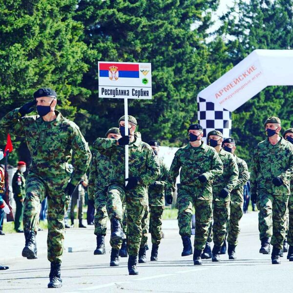 Возачи Војске Србије трећи на Војним играма у Русији, тенкисти у полуфиналу /фото/ - Sputnik Србија