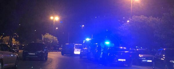 Policija u Podgorici posle izbora - Sputnik Srbija