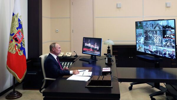 Vladimir Putin učestvuje na otvorenom času Sećati se, znači znati - Sputnik Srbija