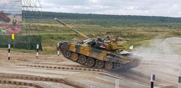 Српски тенкисти на Војним играма у Русији - непромашиви Српски тенкисти на Војним играма у Русији - непромашиви - Sputnik Србија