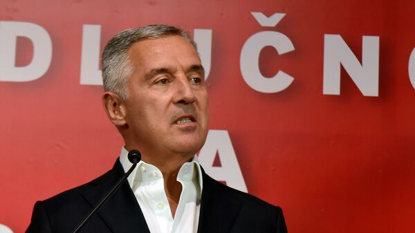 Crnogorski predsednik Milo Đukanović - Sputnik Srbija