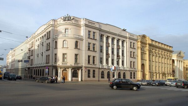 Zgrada Ministarstva unutrašnjih poslova Belorusije - Sputnik Srbija