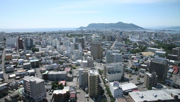 Поглед на град Хакодате на јапанском острву Хокаидо - Sputnik Србија