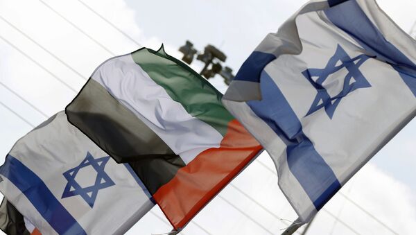 zastave UAE i Izraela - Sputnik Srbija
