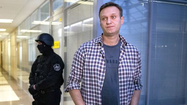 Руски блогер и лидер опозиције Алексеј Наваљни - Sputnik Србија