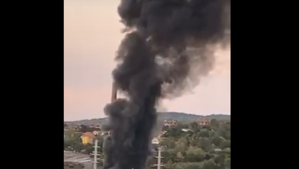 Požar u Beogradu - Sputnik Srbija