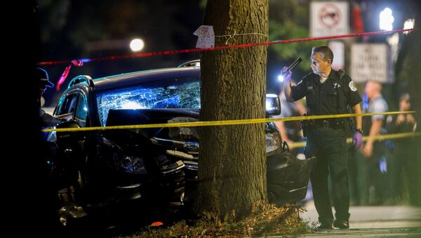Policijski uviđaj posle pucnjave u Čikagu - Sputnik Srbija
