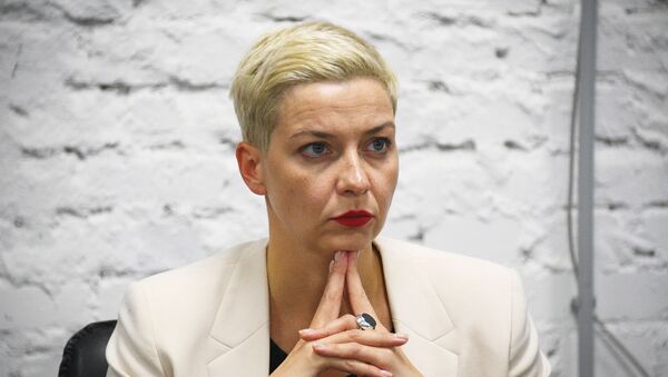 Једна од лидера белоруске опозиције Марија Колесњикова - Sputnik Србија