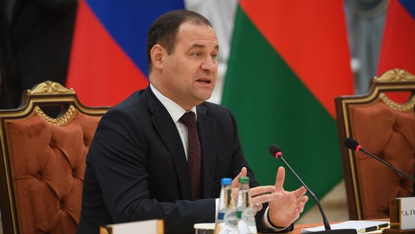 Премијер Белорусије Роман Головченко - Sputnik Србија