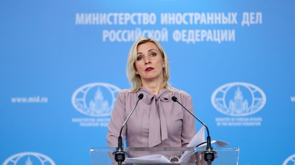 Portparolka Ministarstva spoljnih poslova Rusije Marija Zaharova - Sputnik Srbija