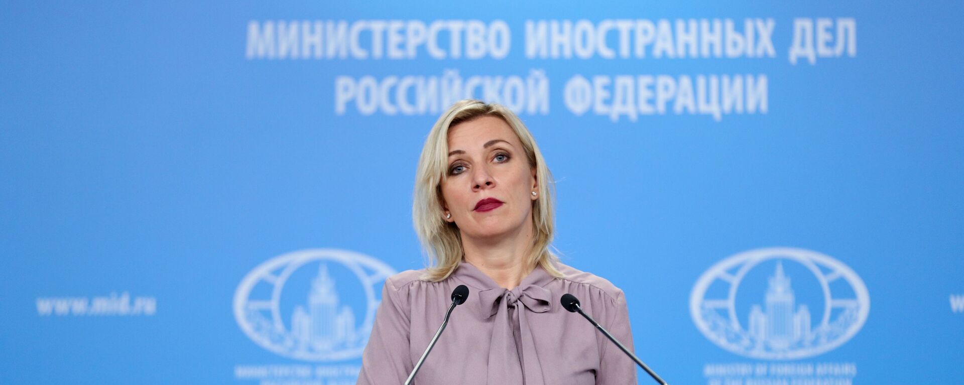 Portparolka Ministarstva spoljnih poslova Rusije Marija Zaharova - Sputnik Srbija, 1920, 21.09.2024