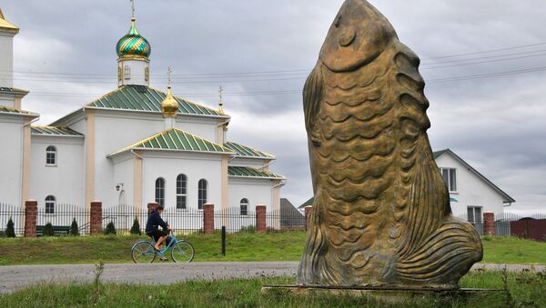 Храм преподобног Онуфрија Великог у Спорову, Белорусија - Sputnik Србија