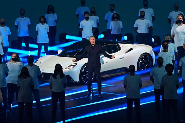 Prezentacija novog sportskog automobila MC20, italijanske kompanije „Maserati“ u Modeni - Sputnik Srbija