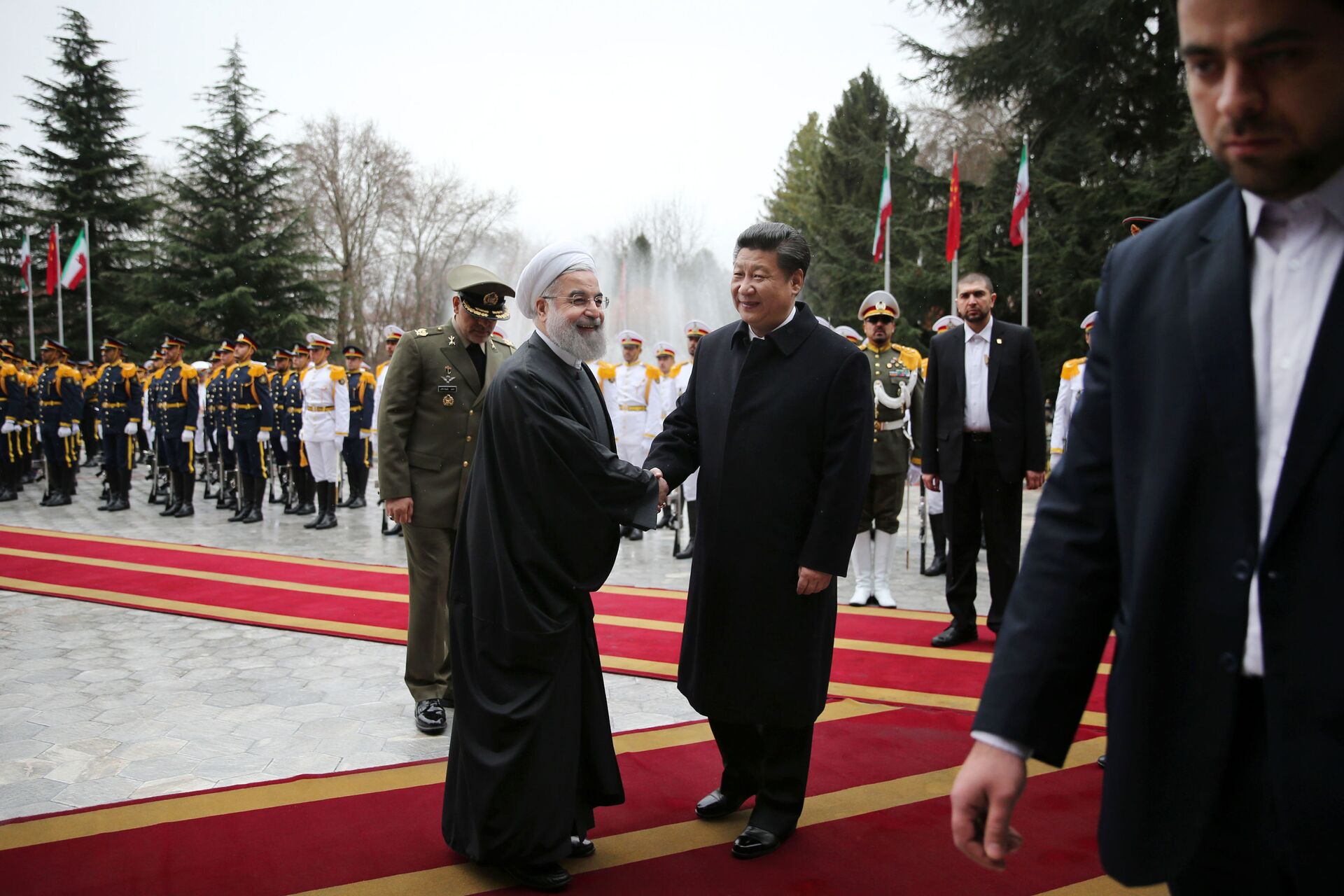 Састанак иранског председника Хасана Роханија и кинеског председника Си Ђинпинга - Sputnik Србија, 1920, 13.07.2021