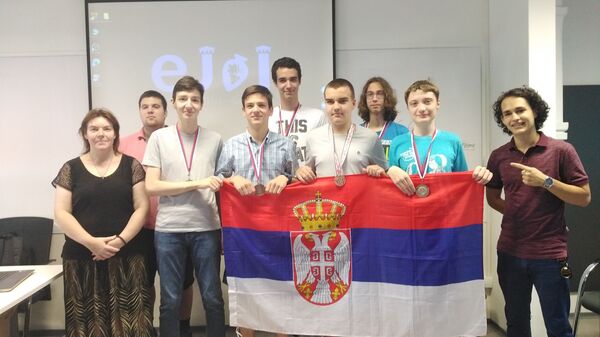 Млади информатичари на Европској јуниорској информатичкој олимпијади - Sputnik Србија