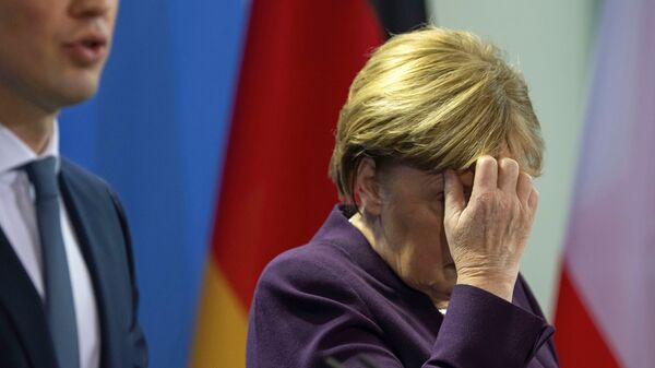 Angela Merkel Sebastijan Kurc - Sputnik Srbija