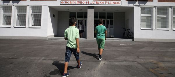 Škola Duško Radović Škola Duško Radović - Sputnik Srbija
