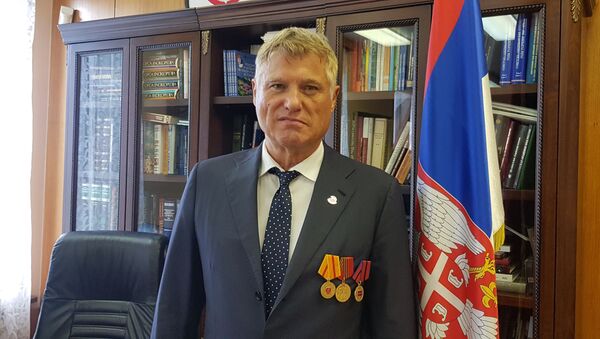 Ambasador Srbije u Rusiji Miroslav Lazanski odlikovan u Moskvi Medaljom za jačanje srpsko-ruskog prijateljstva - Sputnik Srbija