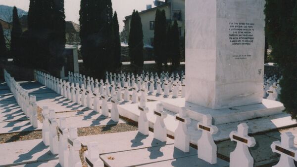 Грчко војничко гробље у Пироту. - Sputnik Србија