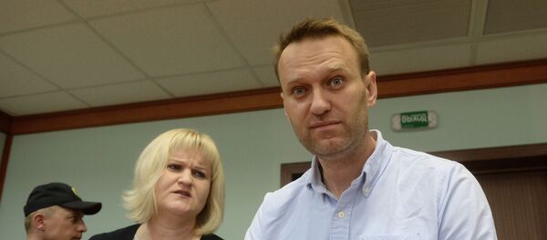 Руски блогер и опозиционар Алексеј Наваљни Руски блогер и опозиционар Алексеј Наваљни - Sputnik Србија