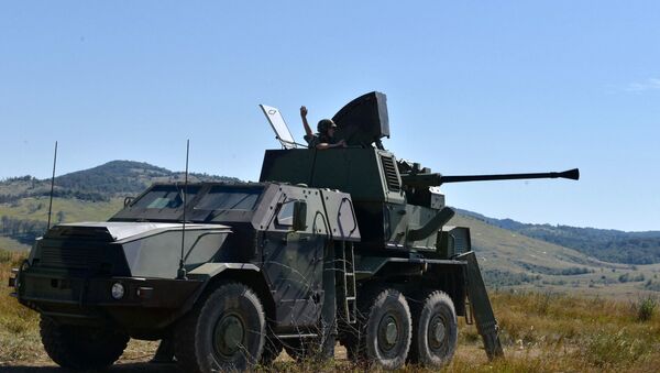 Gađanje iz artiljerijsko-raketnih sistema „pasars“ i „pancir S1“ - Sputnik Srbija