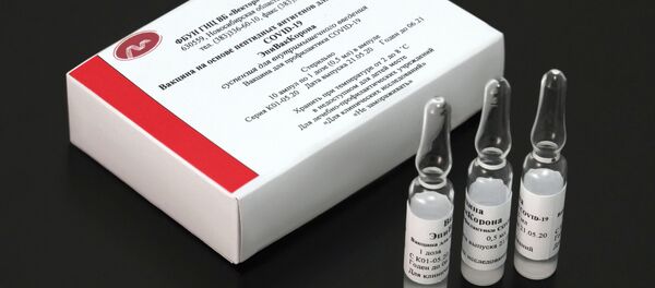 Vakcina centra Vektor protiv virusa korona EpiVakKorona - Sputnik Srbija