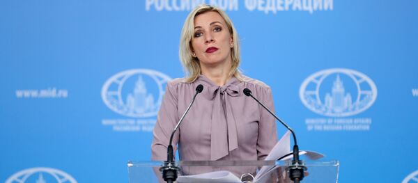 Портпаролка Министарства спољних послова Русије Марија Захарова - Sputnik Србија