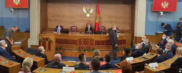 Konstitutivna sednica Skupštine Crne Gore - Sputnik Srbija