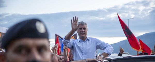  Predsednik privremenih institucija u Prištini Hašim Tači - Sputnik Srbija