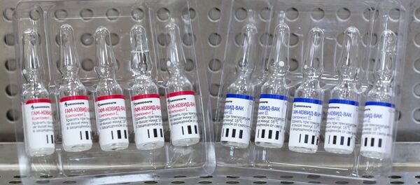 Proizvodstvo vakcinы ot COVID-19 na farmacevtičeskom zavode Binnofarm - Sputnik Srbija