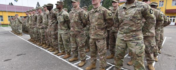 Војници САД у Лавовској области, Украјина - Sputnik Србија