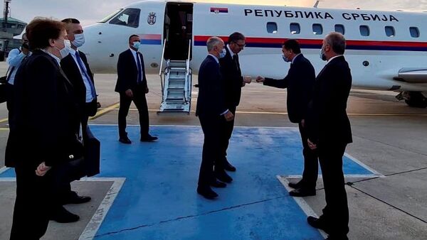 Predsednik Srbije Aleksandar Vučić doputovao u Tursku - Sputnik Srbija