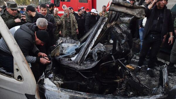 Sirija: Eksplozija automobila-bombe, ima poginulih - Sputnik Srbija