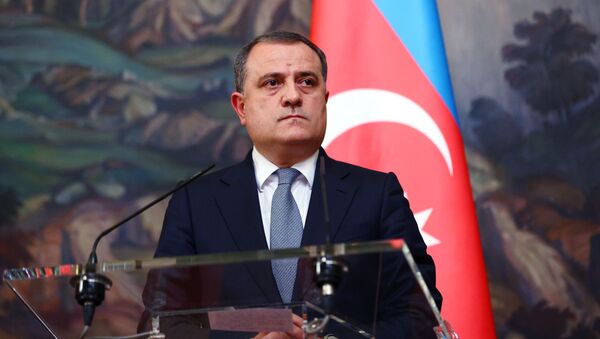 Шеф азербејџанске дипломатије одбацује тврдње Јеревана: Не ангажујемо плаћенике - Sputnik Србија