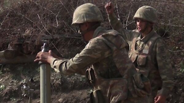 Оружане снаге Азербејџана током борби у Нагорно-Карабаху - Sputnik Србија