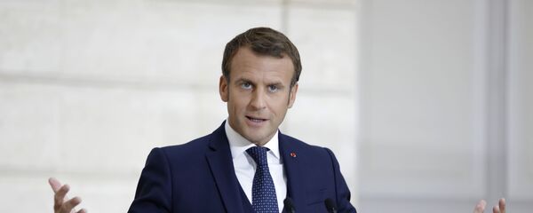 Председник Француске Емануел Макрон - Sputnik Србија
