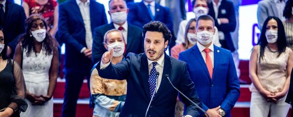 Dritan Abazović, lider URA Dritan Abazović, lider URA - Sputnik Srbija