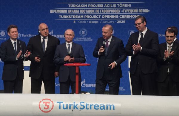 Na otvaranju Turskog toka u Istanbulu.  - Sputnik Srbija