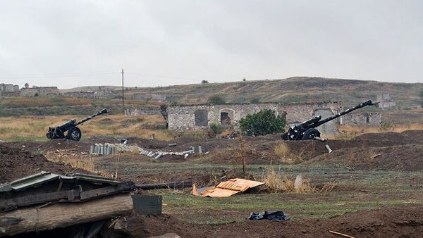 Vojna tehnika koju su zarobile Oružane snage Azerbejdžana tokom sukoba u Nagorno-Karabahu - Sputnik Srbija