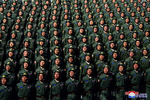 Војна парада у част 75. годишњице Радничке партије Северне Кореје  - Sputnik Србија