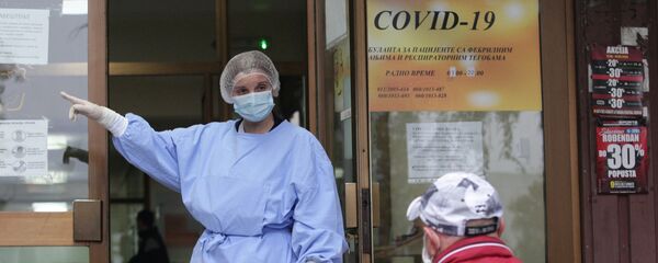 Ковид амбуланта Ковид амбуланта - Sputnik Србија